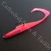  4" Curly Lures Tail Sandee Hot Pink colour